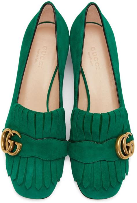 gucci shoes loafers online|gucci fringe loafer.